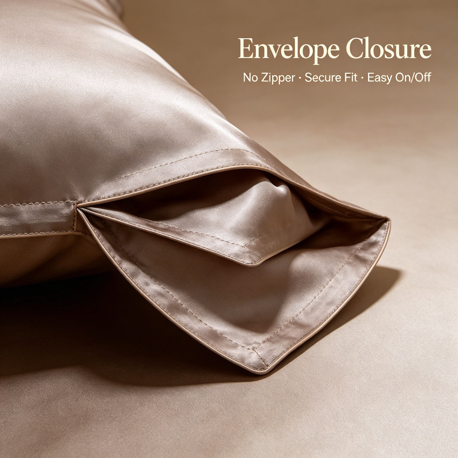 2 Pcs Silk Pillowcase Queen Si - Luxury Skincare & Spa Photos recension och pris