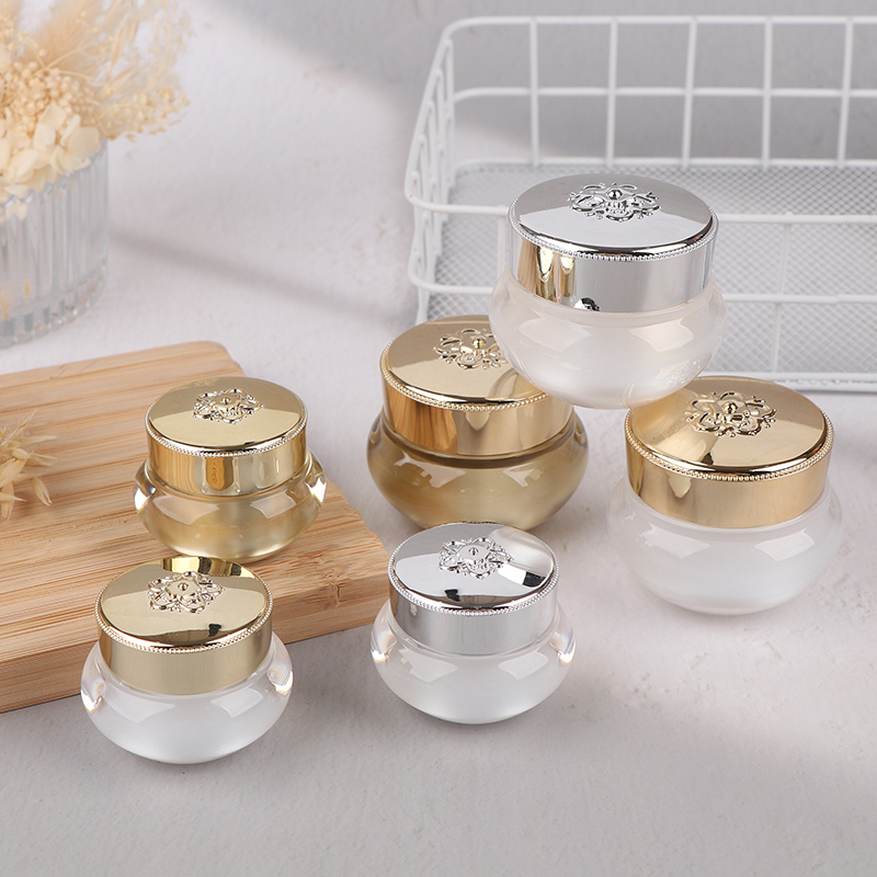 Acrylic Empty Travel Cream Jar - Luxury Skincare & Spa Photos recension och pris